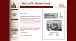 Desktop Screenshot of pfarre-nenzing.at